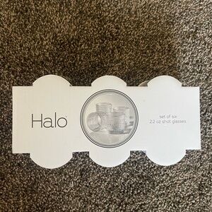 Jupiter shot glasses from Pottery Barn